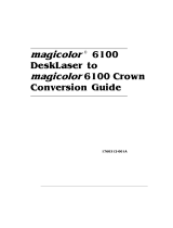 Crown MAGICOLOR 6100 DeskLaser User manual