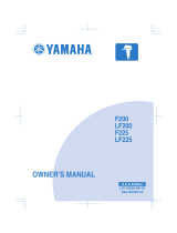 Yamaha F200, LF200, F225, LF225 User manual