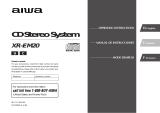 Aiwa XR-EM20 Owner's manual