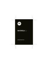 Motorola MOTO 68XXXXX437-A User guide