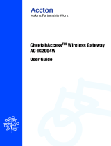 Accton Technology CheetahAccess Wireless Gateway AC-IG2004W User manual