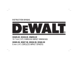 DeWalt DC855 User manual