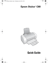 Epson C68 User manual