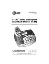 AT&T 2355 User manual