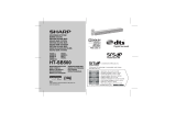 Sharp HT-SB500 User manual
