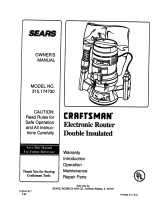 Craftsman 25412 User manual