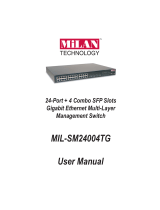 MiLAN MIL-SM24004TG User manual