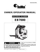 RedMax EB7000 User manual