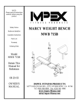 Marcy MWB-715B Owner's manual