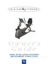 Vision Fitness E3200HRT Owner's manual