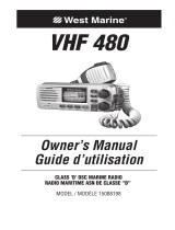 West Marine VHF 480 Owner's manual