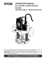 Ryobi RE180PL User manual