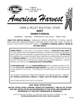 United States Stove American Harvest 6037 User manual