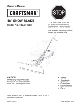 Craftsman 486.244283 User manual