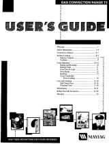 Maytag MGR5870 User manual