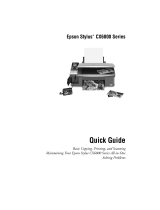 Epson Stylus CX6000 User guide