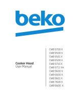 Beko CWB 9711 XH Dunstabzugshaube User manual