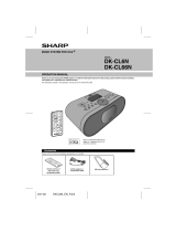 Sharp DK-CL66N User manual