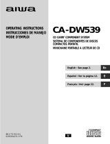 Aiwa CA-DW50 User manual