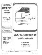 Sears 113.244501 User manual