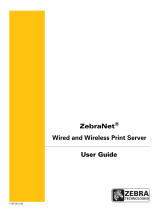 Zebra ZebraNet User manual