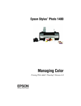 Epson Stylus Photo 1400 User guide