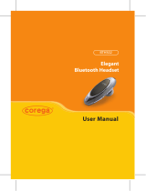 Corega Bluetooth Headset BTHS02 User manual