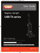 Vax U88-T4 series Owner's manual