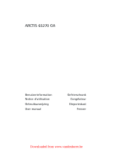 AEG ARCTIS 65240 GA User manual