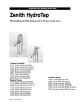 Zenith HYDROTAP 30009 User manual