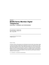 Nortel M3905 User manual