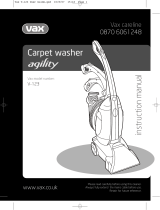 Vax V-123 Owner's manual