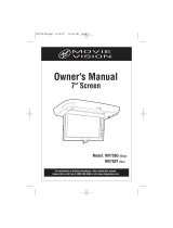Magnadyne MOVIE VISION MV855 User manual