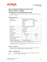 Meru Networks AP100 User manual
