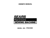 Sears 385.1764180 User manual