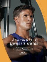 Vision Fitness Multi-Station Gym ST710 User manual