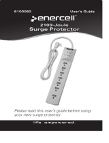 Enercell 2100-Joule Surge Protector User manual