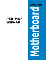 Asus P5B-MX WIFI-AP User manual