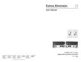 Extron electronic HDMI 201 A D Tx User manual
