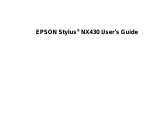 Epson Stylus NX430 User guide