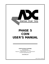American Dryer Corp. ADE-30S User manual