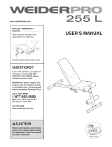 Weider WEBE49310 Owner's manual