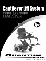 Pride Mobility Cantilever Lift System User manual