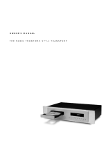 Anthem Audio Sonic Frontiers SFCD 1 User manual