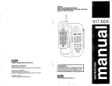 VTech 917ADX User manual