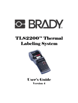 Brady TLS2200 User manual