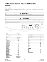 Maytag MAH2400A Datasheet