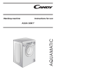 Candy AQUAMATIC AQUA 1000 T User manual