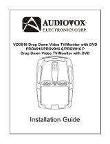 Audiovox PROV916 User manual