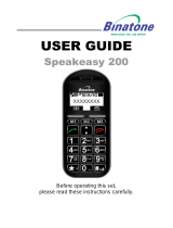 Binatone Speakeasy 200 User manual